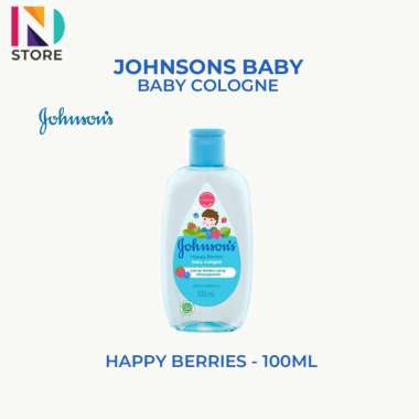 Johnson's Cologne Baby Summer Swing/ Happy Berries Kemasan 110ML / Milk + Rice Hair & Baby Body Bath