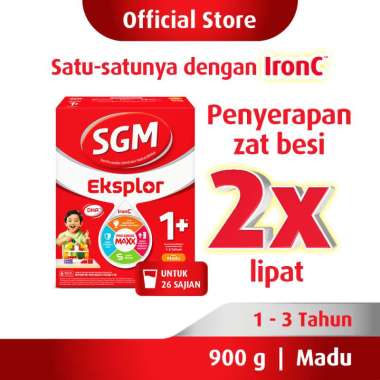 Promo Harga SGM Eksplor 1+ Susu Pertumbuhan Madu 900 gr - Blibli