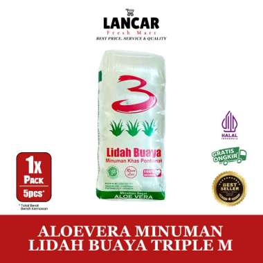 ALOEVERA MINUMAN LIDAH BUAYA TRIPLE M ISI 5