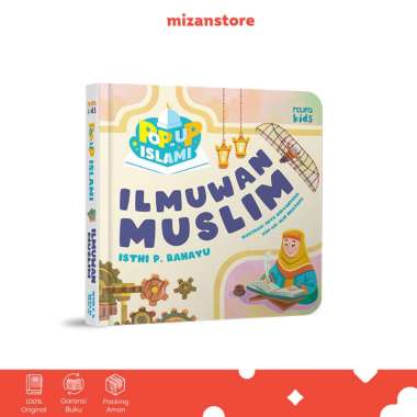 Mizan Buku Cerita Anak Pop-Up Islami Ilmuwan Muslim Boardbook
