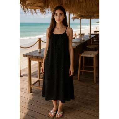 LONG DRESS PANTAI - DRESS TALI JUMBO - CASUAL DRESS - MAXI DRESS - MAXI DRESS - GAUN PANJANG PANTAI 