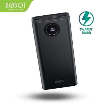 PowerBank ROBOT 20000mah RT23 Quick Charging Powerbank 3 Port Input