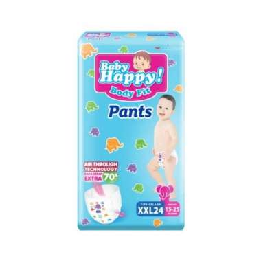Promo Harga Baby Happy Body Fit Pants XXL24 24 pcs - Blibli