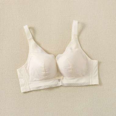 Felancy Bra Classic Blooming Stretch Wireless Cup B 073-2117B 38B/085 Beige