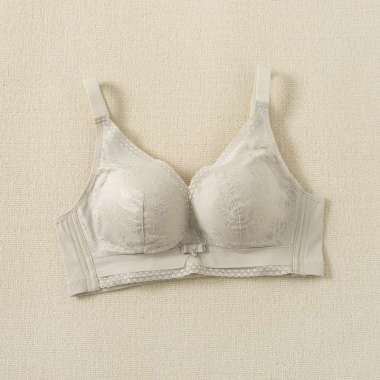 Felancy Bra Classic Blooming Stretch Wireless Cup B 073-2117B 36B/080 Green