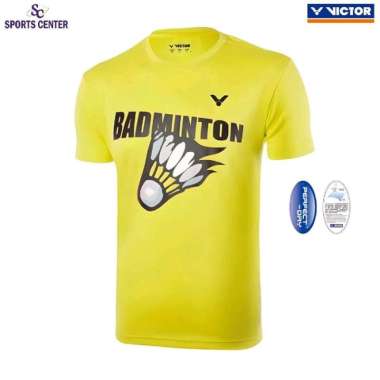 Special Price Kaos / Jersey Badminton Victor T-80026 / T 80026 E Yellow M