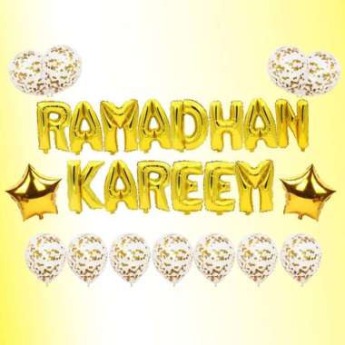 Paket Dekorasi Idul Fitri Hemat / Ramadhan Mubarak - Ramadhan Kareem Ramadhan Kareem