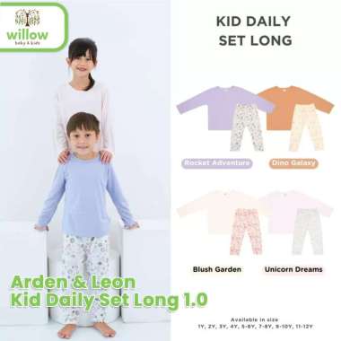 Setelan Anak - Arden & Leon Kid Daily Set Long 1.0 3Y Dino Galaxy