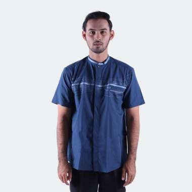 Baju Koko BHS Cosmo Suhail Navy M
