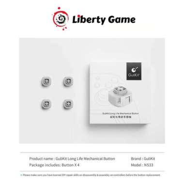 Gulikit Long Life Mechanical Button NS33