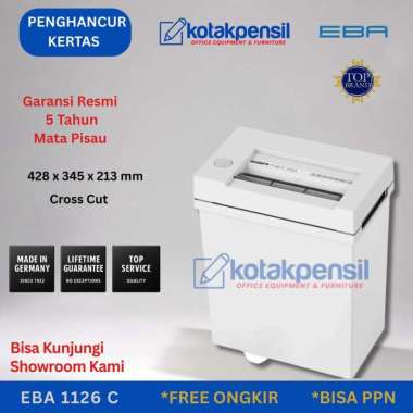 Mesin Penghancur Kertas EBA 1126C / Paper Shredder EBA 1126 C