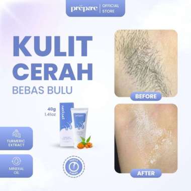 Prepare - Pembersih Bulu Ketiak Penghilang Bulu Kaki Remover Bulu Ketiak 4 in 1 Hair Removal Cream H