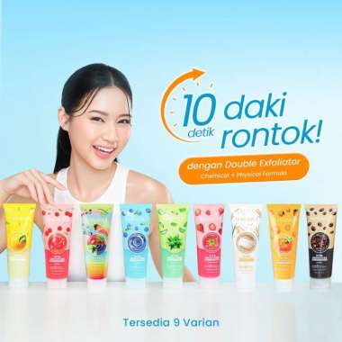 Hanasui Vita Smoothies 180ml Body Spa Exfoliating Gel - Scrub Badan Coffe