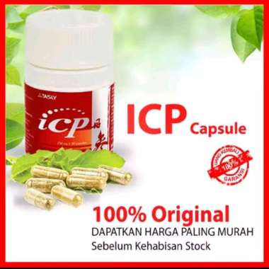 ICP Capsule Original Obat Jantung Stroke Herbal Aman tanpa efek samping