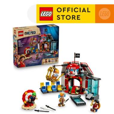 LEGO ONE PIECE 75637 Buggy the Clown's Circus Tent (573 Pieces), Building Block, Toys, Bricks