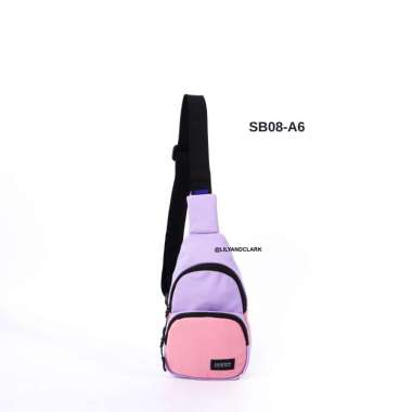 Lily And Clark Tas Selempang Anak Unisex Warna Lilac Combine SB08-A6