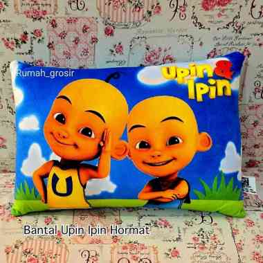 Bantal Boneka Ipin Upin atau Guling Boneka Ipin Upin BANTAL HORMAT SAJA