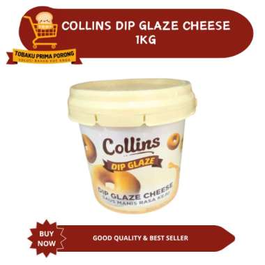 COLLINS DIP GLAZE CHEESE 1KG