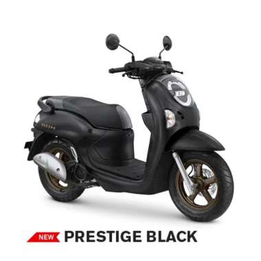 Pegadaian - [DP] Honda New Scoopy Prestige Sepeda Motor [OTR Jabodetabek] 20% 12 Prestige Black Depo