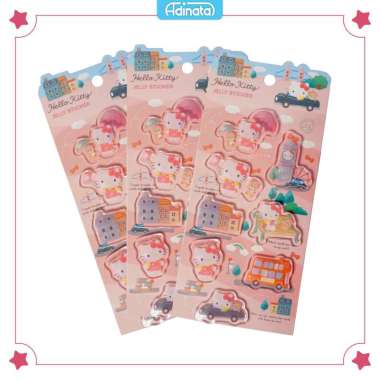Hello Kitty Jelly Stickers 2505-6162 - Adinata / Sticker
