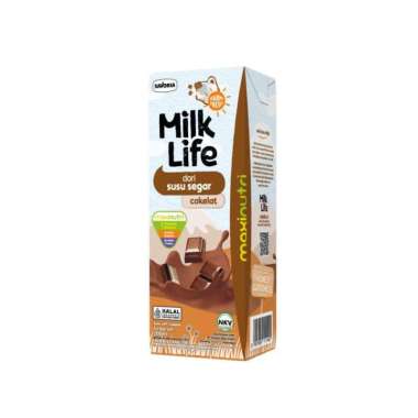 MilkLife Susu UHT Teens Chocolate 200 ml