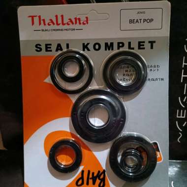 [1 SET] SEAL KIT BEAT POP MERK THALLAND SEAL KOMPLIT MOTOR BEAT POP