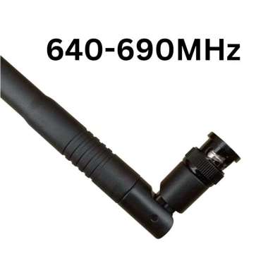 Antena Microphone Wireless Clip On UHF Handheld Antena Penguat sinyal Mic Wireless Chrome 640-690MHz