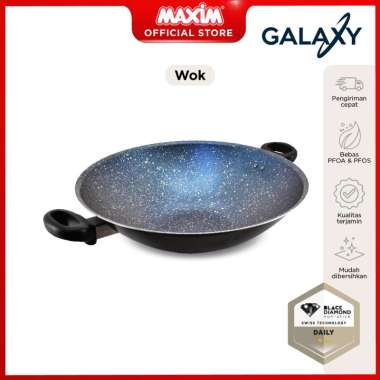 Maxim Galaxy Wajan Anti Lengket Teflon 30cm Wok