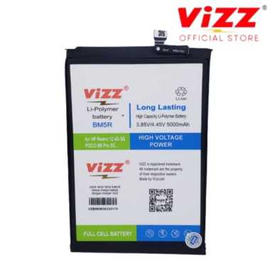 VIZZ Baterai Xiaomi BM5R Batre REDMI 12 4G / REDMI 12 5G / POCO M6 PRO 5G