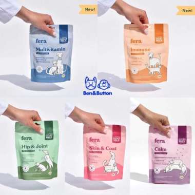 FERA Pet Organics - GOAT MILK TOPPER for Dogs & Cats, Tipe HIP JOINT