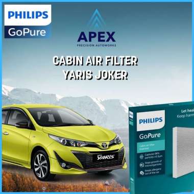 PHILIPS GOPURE CABIN AIR FILTER / FILTER AC YARIS JOKER