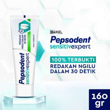 Pepsodent Pasta Gigi Sensitive Mineral Expert Fresh [160 g]