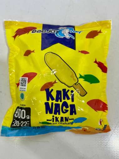 Bee Jay Kaki Naga Ikan 500gr - Beejay Ikan Olahan