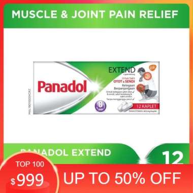 Panadol Extend IMPORT Malaysia 12 Tablet