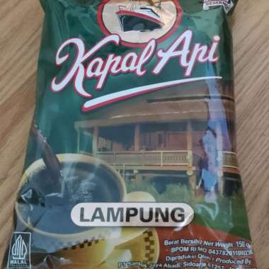 Kopi Kapal Api Lampung 150 gram