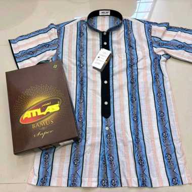 Bamus Atlas Premium Lengan Pendek - Koko Atlas