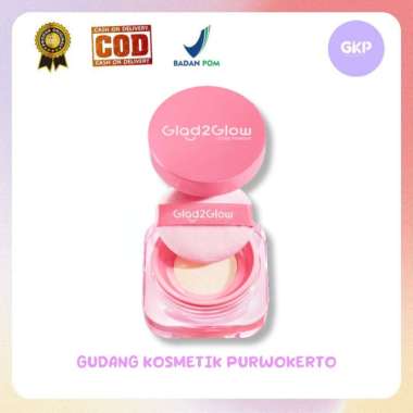 Glad2glow Perfect Blur & Cover Loose Powder 02 Cupcake
