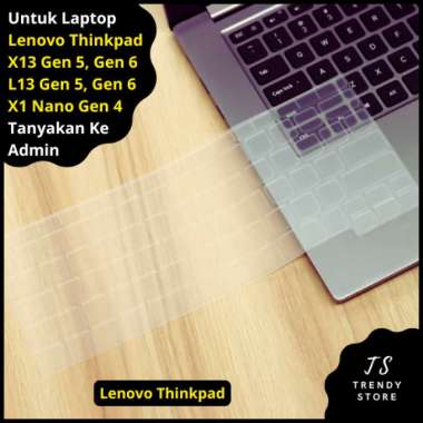 Keyboard Protector Cover Lenovo Thinkpad L13 X13 Yoga X1 Gen 5 Gen 6 2024 Keatas Transparant
