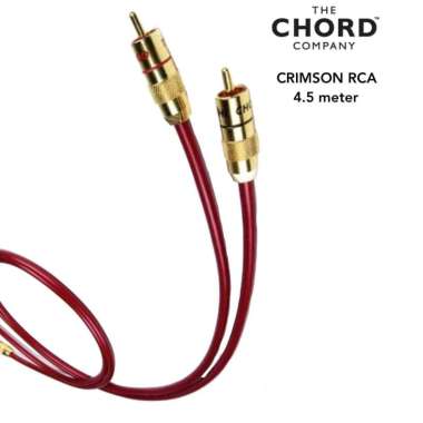 Kabel RCA Cable Chord Crimson analog interconnect