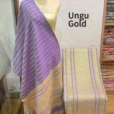 Tumtuman tanpa sambung kain songket selendang mewah & cantik top5