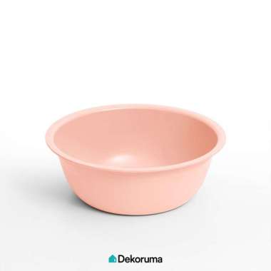 Dekoruma IMARI Baskom Plastik / Baskom Besar 34 cm Pink