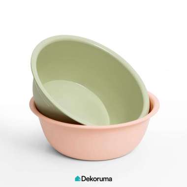 Dekoruma IMARI Baskom Plastik / Baskom Besar 34 cm Hijau