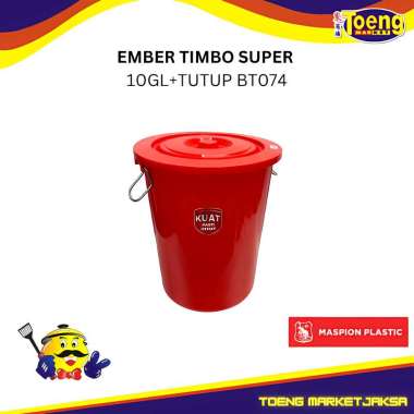 Ember Plastik + Tutup - EMBER TIMBO 10GL SUPER +TUTUP BT074 MASPION