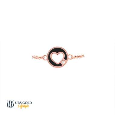 UBS Cincin Emas Serut - Kcv0149 - 17k Semua Ukuran Rose Gold