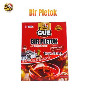 Bir Pletok Khas Betawi Sachet Bubuk Oleh-Oleh Jakarta Premium Spesial Merk Nyak Gue (Jakarta Timur)