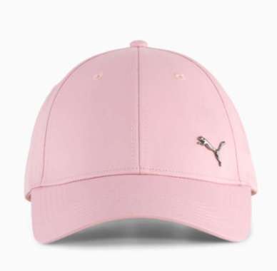 Topi Cassual ESS METAL PUMA CAT BB Cap Poised Pink 025994 12