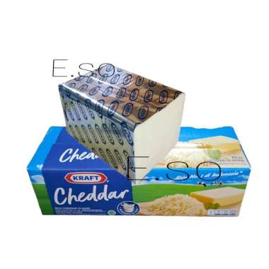 keju kraft cheddar 1kg / kraft cheddar potongan 1kg