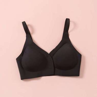 Felancy Bra Laminated Series Wireless Cup C 071-2067C 38C/085 Black