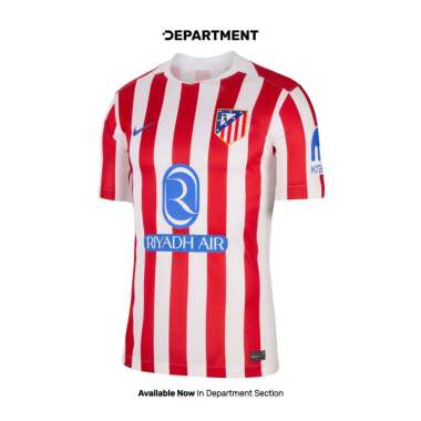 Jersey Bola Pria NIKE ATLETICO MADRID 25/26 STADIUM HOME REPLICA HJ4587615 ORIGINAL M