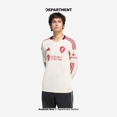 Jersey Bola Pria ADIDAS LIVERPOOL FC 25/26 AWAY LS JV6448 ORIGINAL XS